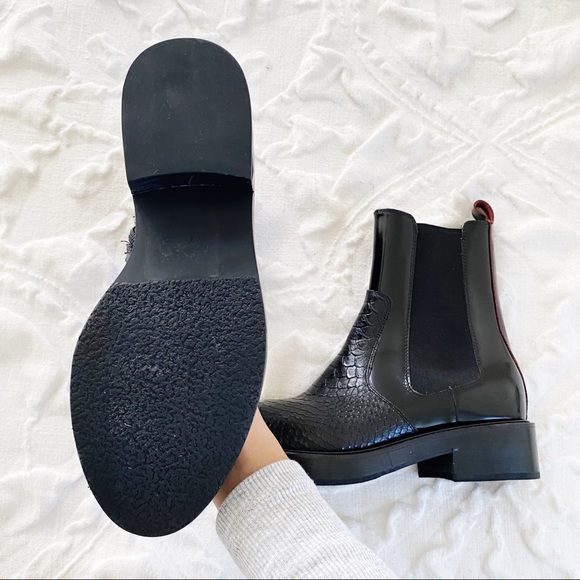 Jeffrey Campbell Edmond Chelsea Boot Size 7 New $210 all leather - Picture 7 of 8